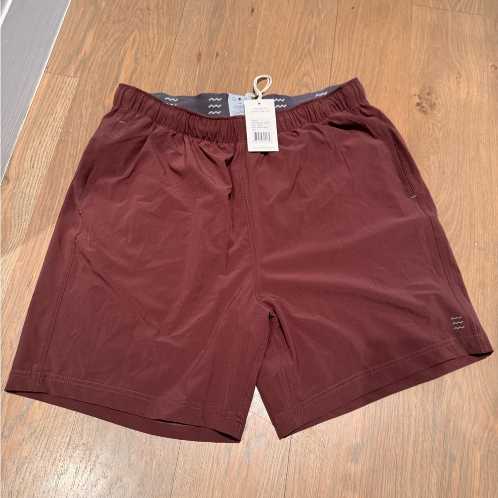 Free Fly men’s Breeze Short 6” Garnet red Large
